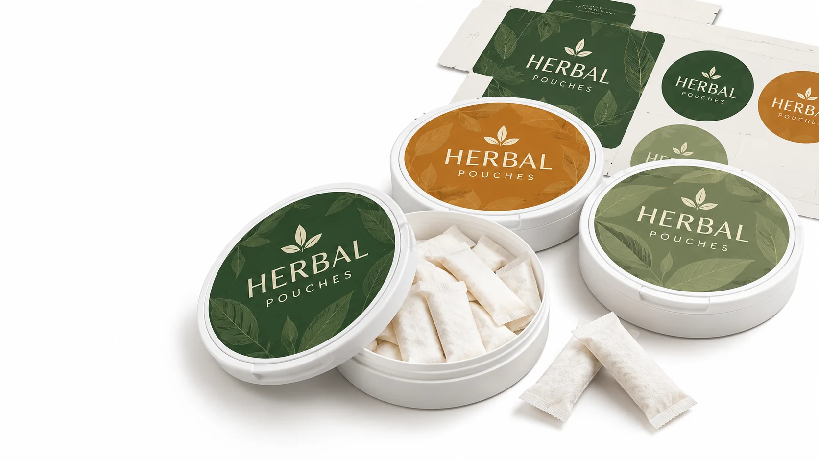 hero packaging oral pouch packaging concept